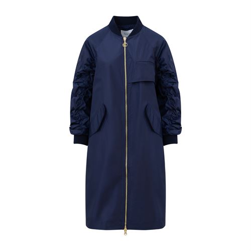 COSTER COPENHAGEN JAKKE, BOMBER JACKET, DEEP NAVY BLUE